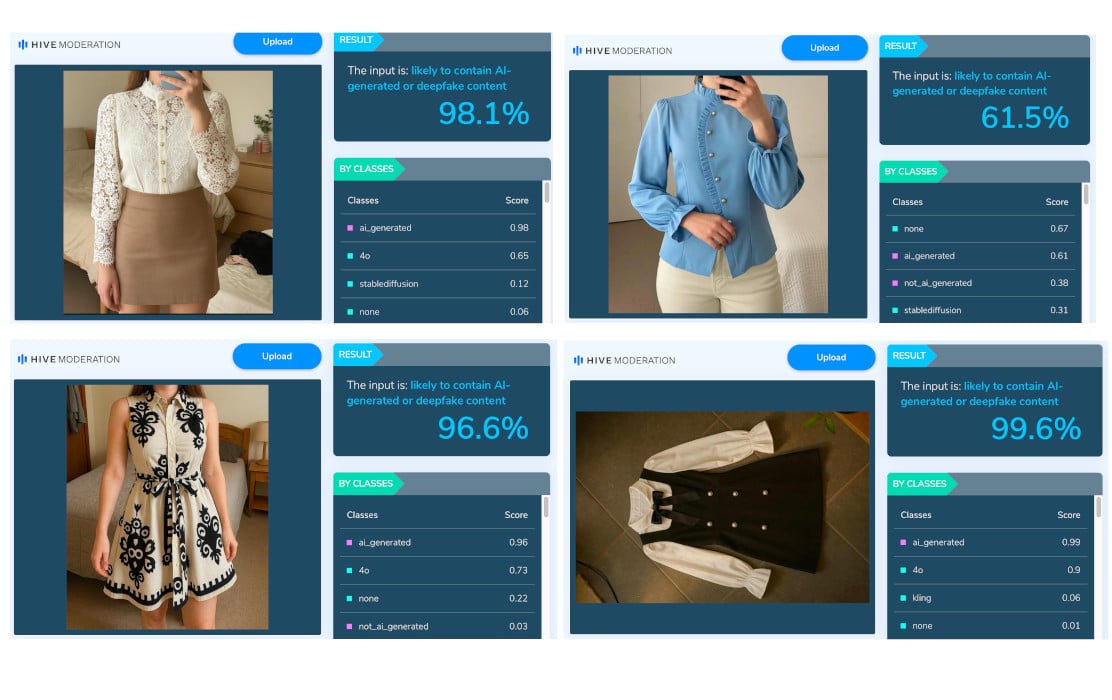 vinted listing AI clothes