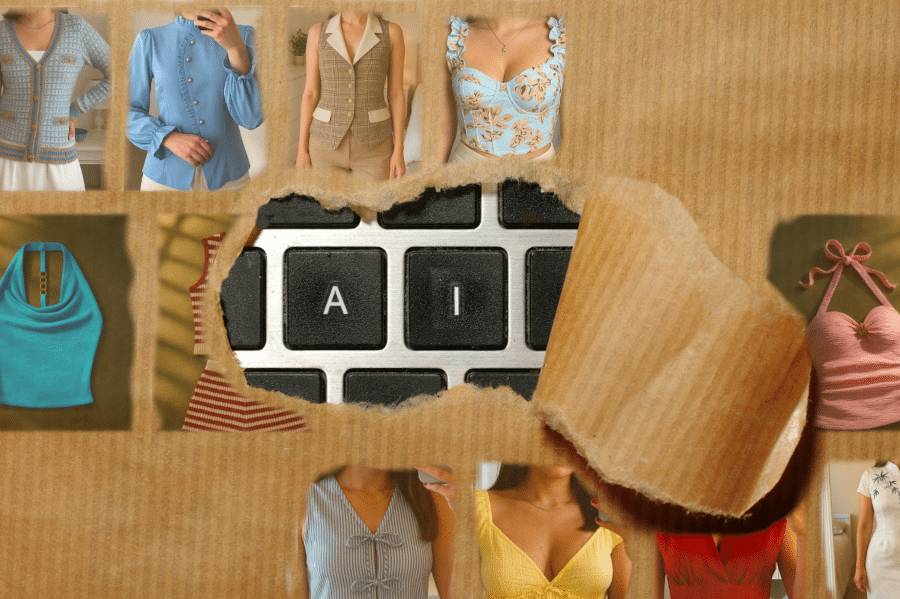 vinted ai drop shipping fast fashion