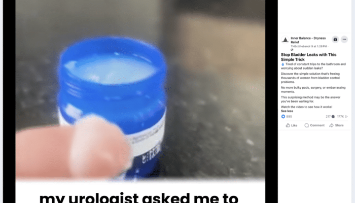 Vicks VapoRub vagina stops bladder leaks, removes parasites?