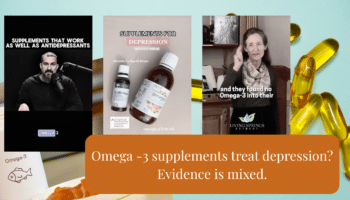 omega-3 supplements depression