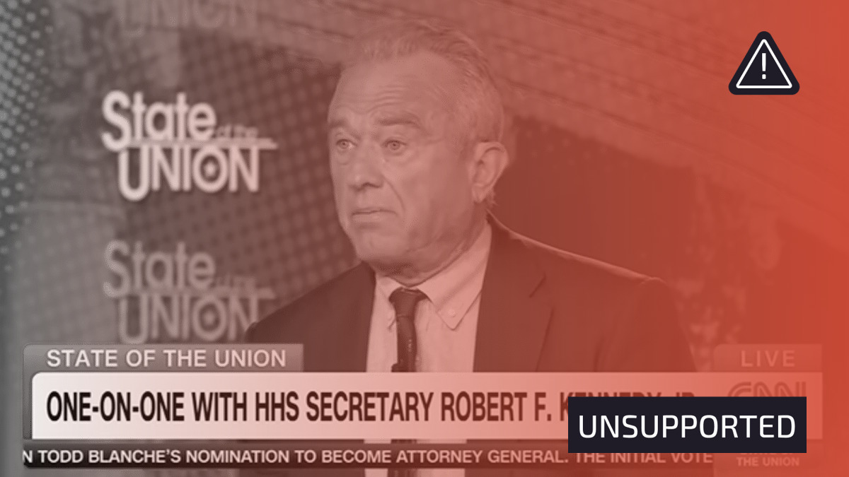 RFK Jr. spreads unfounded conspiracy theory that Lyme and RSV were engineered